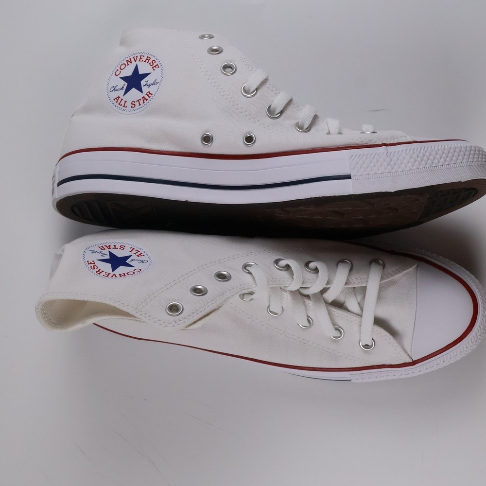 Converse Chuck Taylor All Star Hi Optical White Canvas 11 Mens NEW MSRP 65